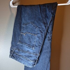 Maurices Dark Blue Boot Cut Jeans